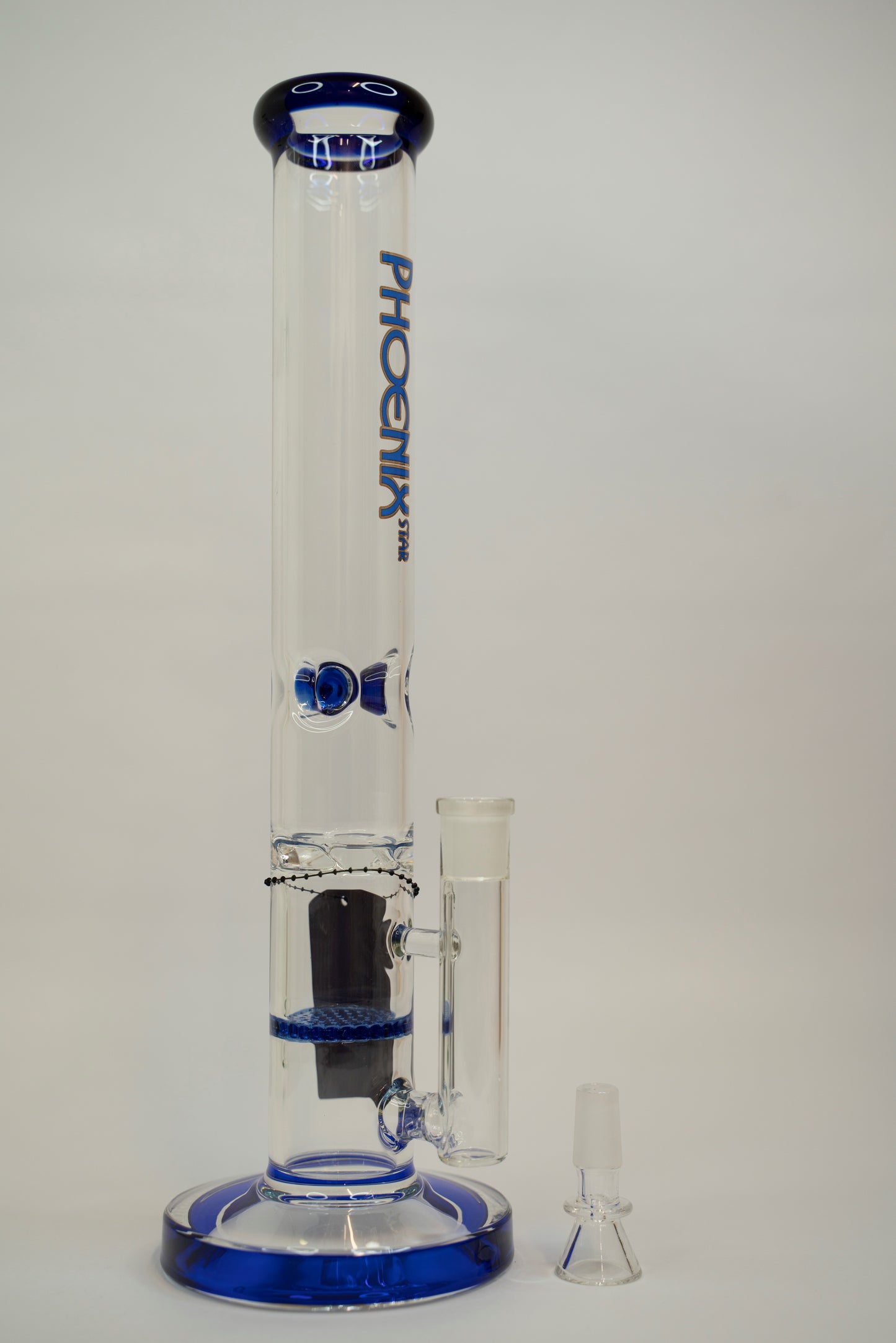 35cm PHOENIX Straight Pipe with Double Perc