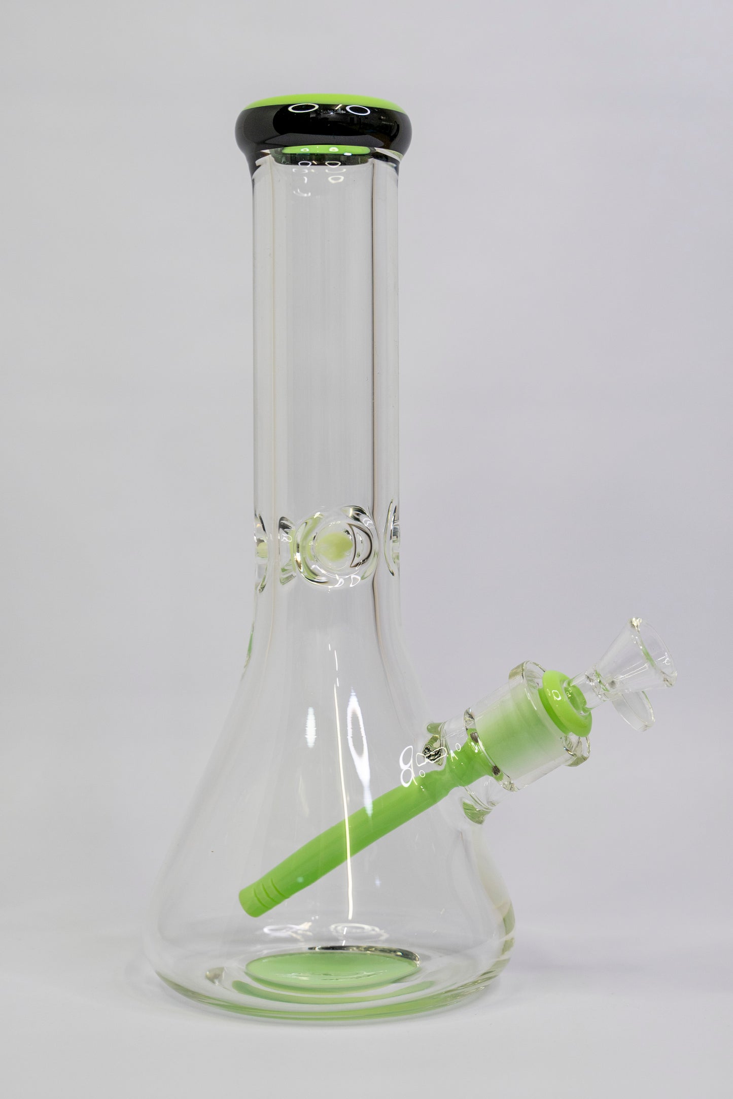 30cm Clear Beaker with Coloured Mouthpiece and Diffuser