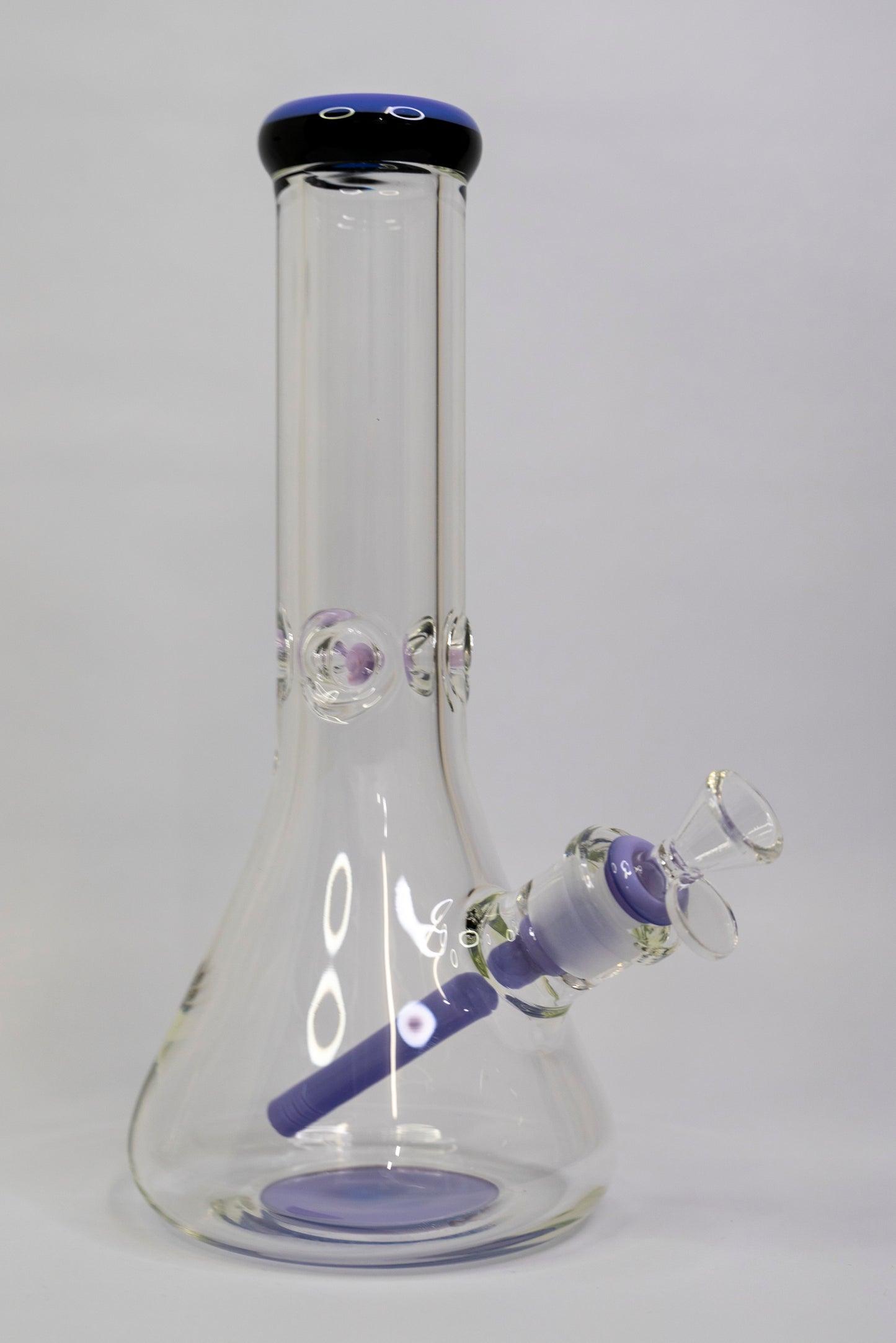 30cm Clear Beaker with Coloured Mouthpiece and Diffuser