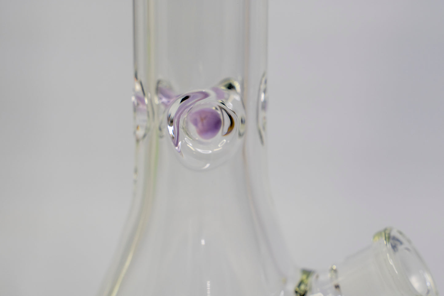 30cm Clear Beaker with Coloured Mouthpiece and Diffuser