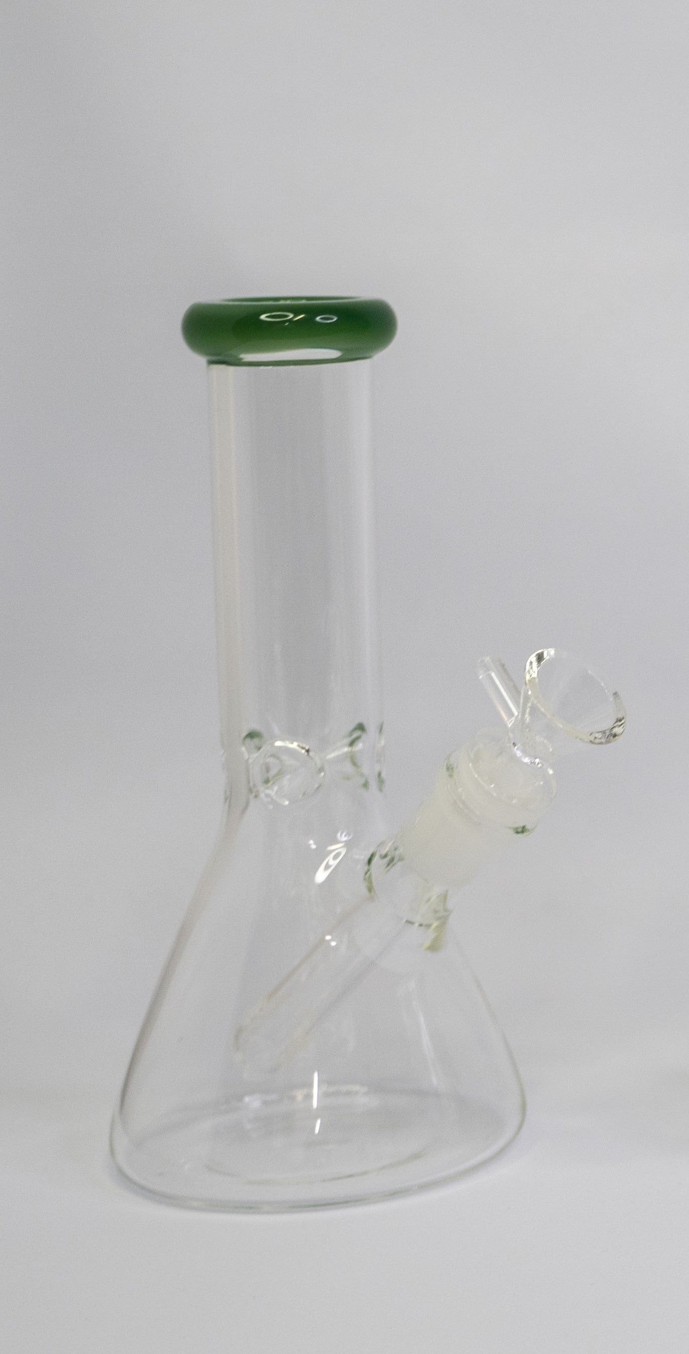 20cm Clear Beaker with Coloured Mouthpiece