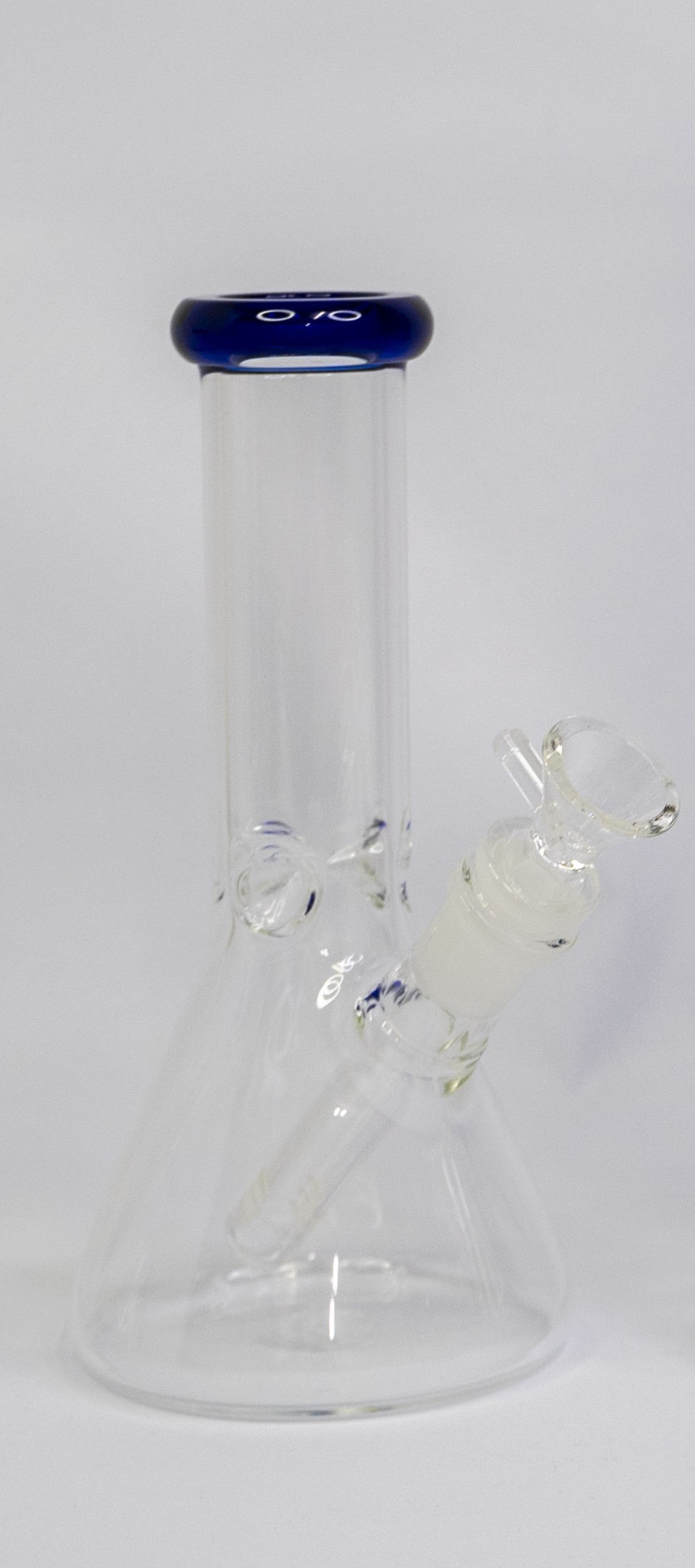 20cm Clear Beaker with Coloured Mouthpiece