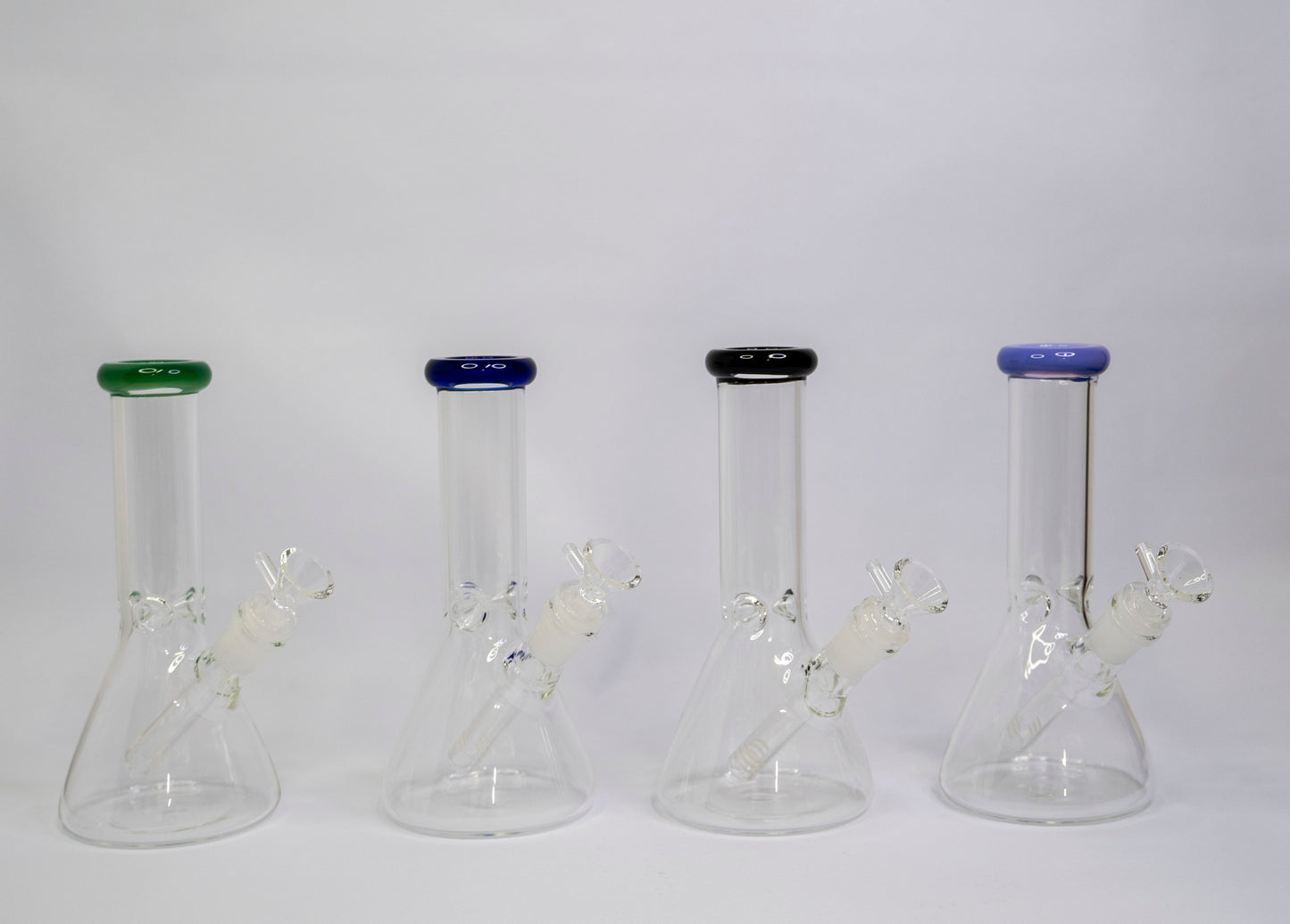 20cm Clear Beaker with Coloured Mouthpiece