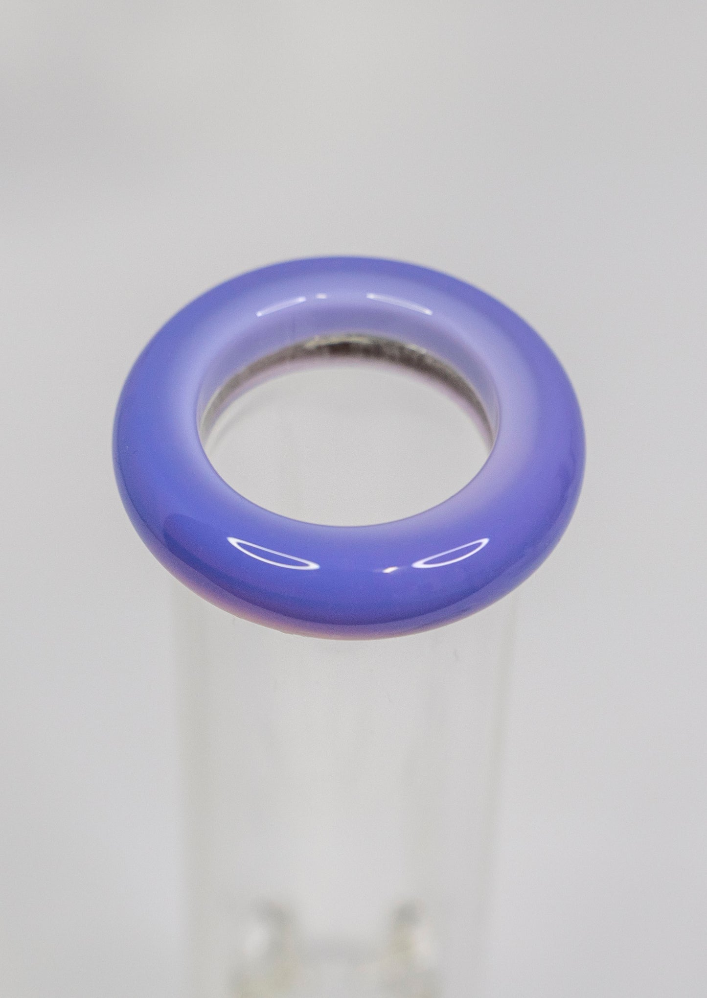 20cm Clear Beaker with Coloured Mouthpiece