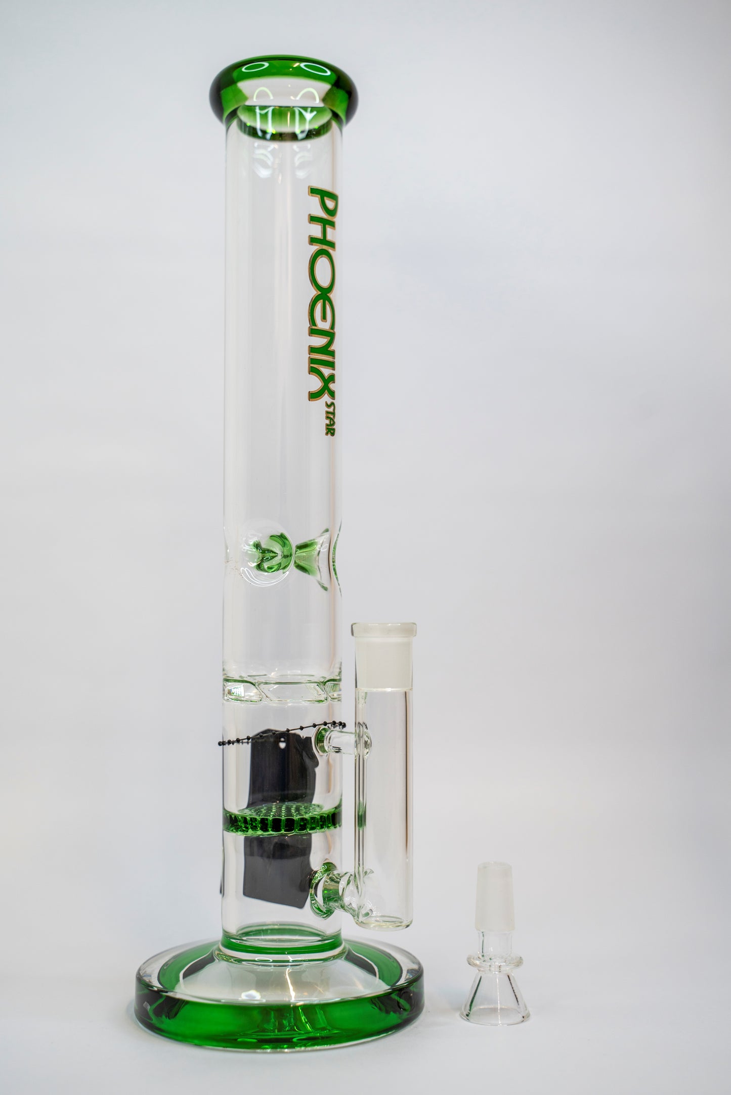 35cm PHOENIX Straight Pipe with Double Perc