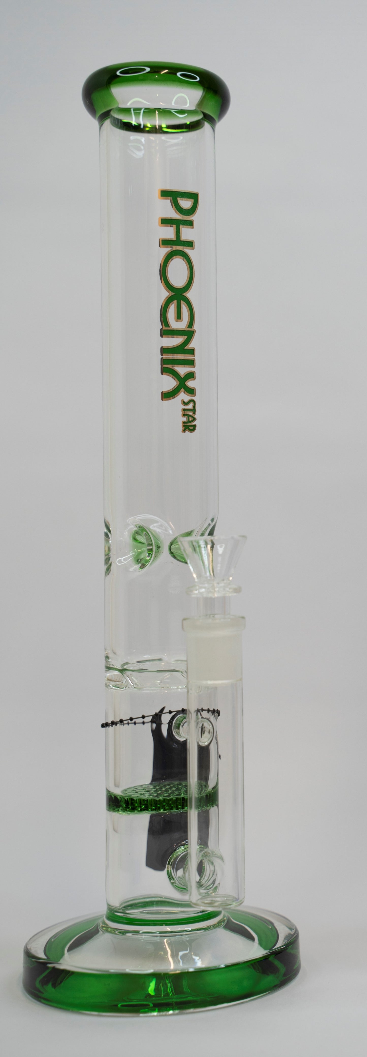 35cm PHOENIX Straight Pipe with Double Perc